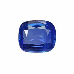 Natural Kashmir Sapphire Ring - Gubelin