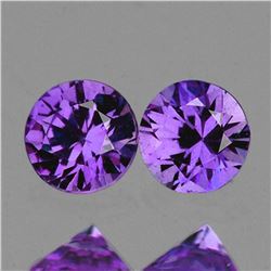 Natural Purple Sapphire Pair [Flawless-VVS]