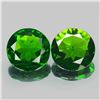 Image 1 : Natural Green Chrome Diopside Pair 3.17 Carats - VS