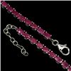 Image 3 : Natural Oval  Ruby 78 Carats Bracelet