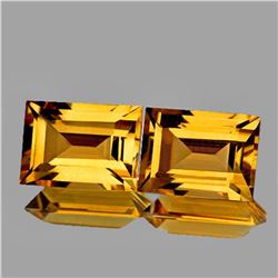 NATURAL GOLDEN YELLOW CITRINE 8x6 MM - FL