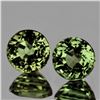 Image 1 : Natural AAA Fire Green Sapphire Pair VVS
