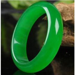 Chinese Green Jade Bangle