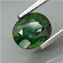 Natural Bluish Green  Sapphire 1.82 Ct