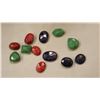 Image 1 : HUGE 185 CTTW  CERTIFIED LOT RUBIES, EMERALDS,