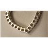 Image 3 : SPARKLING SKY BLUE TOPAZ HEART PENDANT.