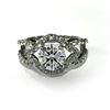 Image 1 : SPARKLING 2.5 CT CENTER STONE DIAMOND RING
