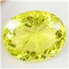 Image 1 : Certified Carved Lemon Citrine 133 Carats