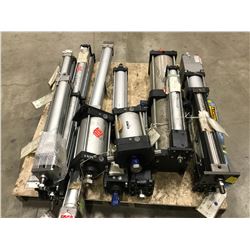 LOT OF SMC LARGE CYLINDER