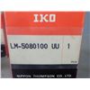 Image 3 : (2) New IKO Linear Bearings, M/N: LM-5080100 UU