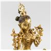 Image 4 : Chinese Gilt Bronze Green Tara Statue