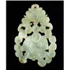 Image 3 : 3 Assorted Chinese Green Jade Pendants & Miniature