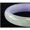Image 3 : Burma Two Color Jadeite Carved Bangle