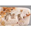 Image 3 : Chinese Fine Russet White Jade Carved Boulder