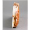 Image 5 : Chinese Fine Russet White Jade Carved Boulder