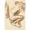 Image 1 : Francesco Cangiullo Italian Modernist Ink on Paper