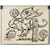 Image 2 : Fortunato Depero Italian Mixed Media on Paper