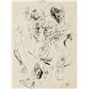 Image 1 : Wifredo Lam Cuban Surrealist Ink on Paper