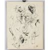 Image 2 : Wifredo Lam Cuban Surrealist Ink on Paper