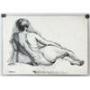 Image 2 : Italian Modernist Ink on Paper Signed Illegibly