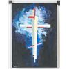 Image 2 : Ilya Chashnik Russian Tempera on Paper Cross
