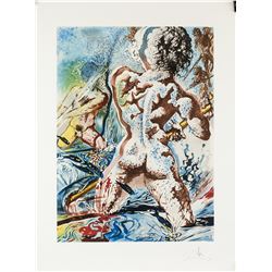 Salvador Dali Spanish Signed Litho 125/300 1979