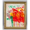 Image 2 : Cy Twombly American Abstract Oil on Canvas