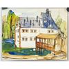 Image 2 : Maurice Utrillo French Watercolor and Ink on Paper