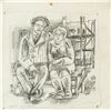 Image 1 : Andre Marchand French Modernist Pencil on Paper