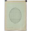 Image 2 : Agnes Martin American Modernist Ink on Paper 433B