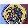 Image 1 : Norval Morrisseau 1932-2007 Canadian Acrylic 1981