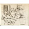 Image 1 : Iver Rose American Charcoal on Paper Front Porch