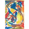 Image 1 : Jasper Johns American Modernist Oil on Canvas