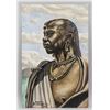 Image 2 : Ben Enwonwu Nigerian British Mixed Media on Board