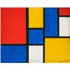 Image 1 : Piet Mondrian Dutch De Stijl Abstract Oil / Canvas