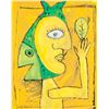 Image 1 : Victor Brauner Romanian Modernist Oil on Canvas