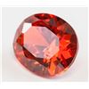 Image 2 : 8.40ct Oval Cut Red Zircon Gemstone GGL