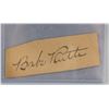Image 1 : Babe Ruth Cut Autographed Card Letter Authenticity
