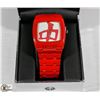 Image 1 : RED DRAGON RED MENS ANALOG WRIST WATCH