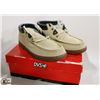 Image 1 : DVS HUNT TAN SUEDE SHOE: MENS SIZE 8