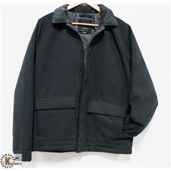 RVCA MENS BLACK SHELL JACKET SIZE: LARGE