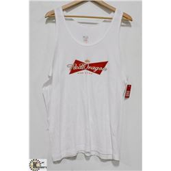 RED DRAGON WHITE "KING OF FSU" MENS TANK TOP: