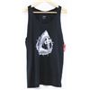 Image 1 : RED DRAGON BLACK "SHARK" MENS TANK TOP: SIZE MED