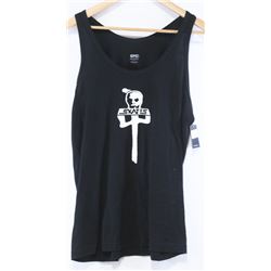 RED DRAGON BLACK "SKATES" MENS TANK TOP: SIZE MED