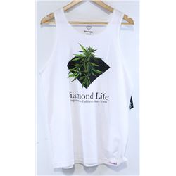 DIAMOND WHITE MENS "DIAMOND LIFE" TANK TOP: