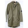 Image 1 : RVCA MENS ARMY GREEN SHERPA LINED JACKET: