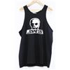 Image 1 : SKATES BLACK MENS TANK TOP: SIZE XL