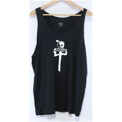 RED DRAGON MENS BLACK "SKATES" TANK TOP:
