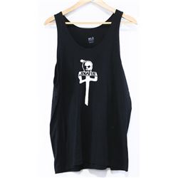 RED DRAGON MENS BLACK "SKATES" TANK TOP: