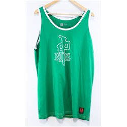 RED DRAGON GREEN/ WHITE MENS TANK TOP:SIZE LARGE